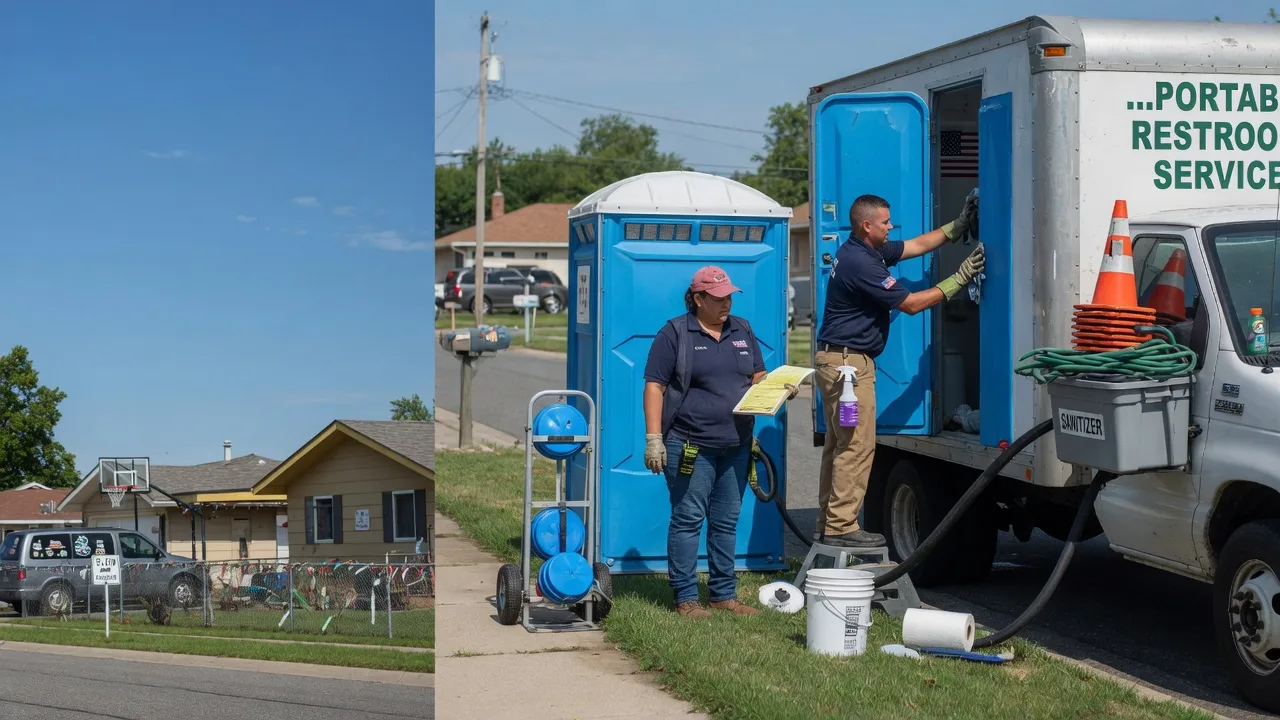 Portable Toilet Rental in New Middletown, IN near me